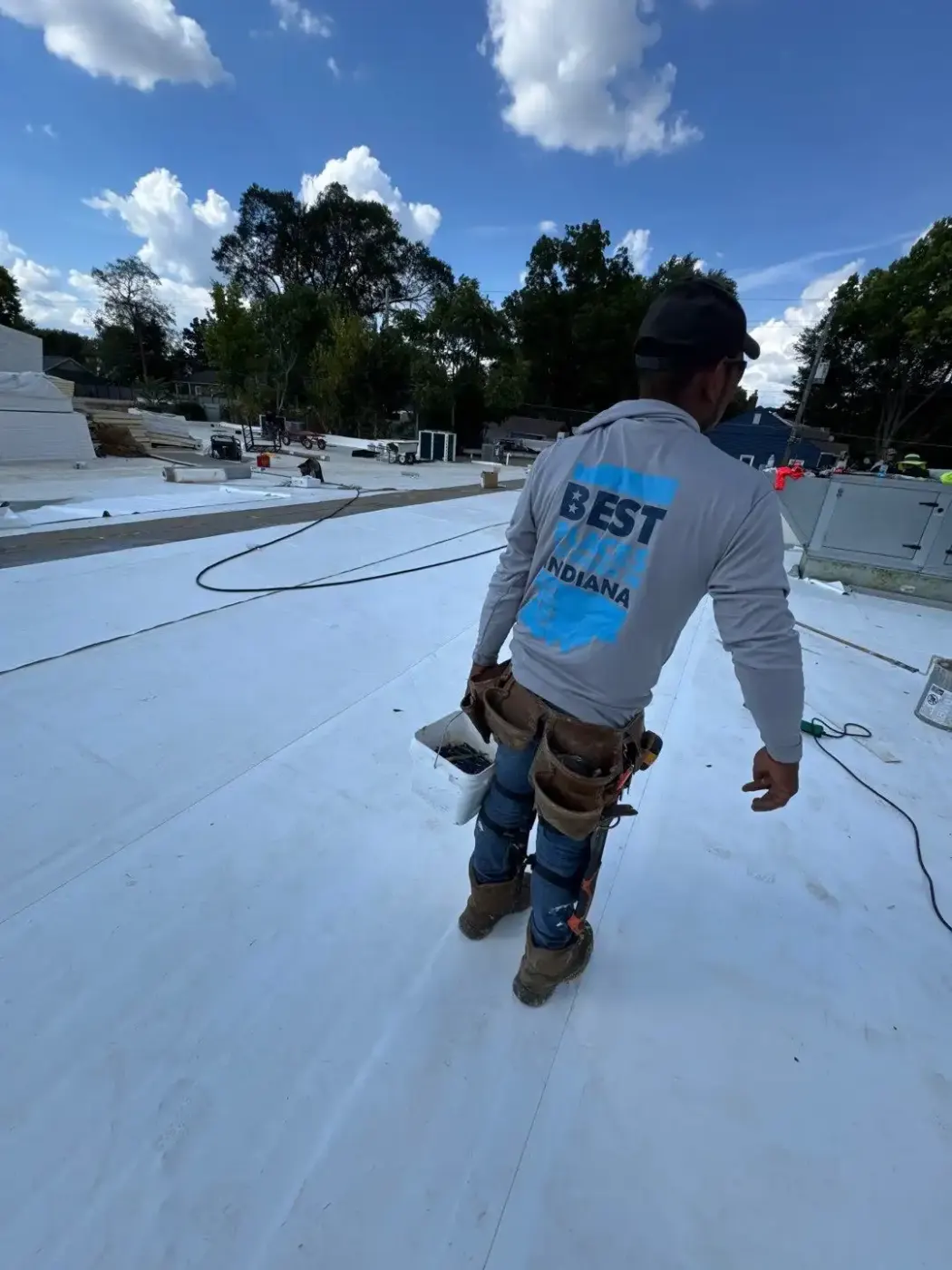 Manufacturer-certified roof installation in Huntington