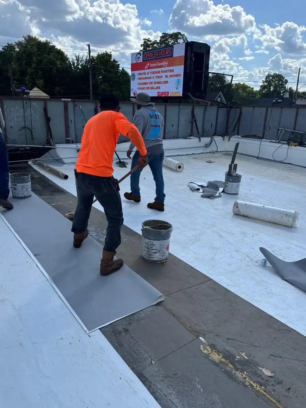 Manufacturer-certified roof installation in Huntington